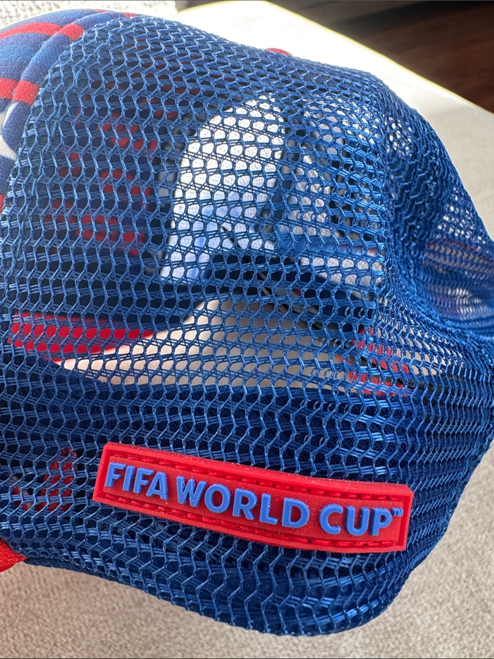 Patriotic FIFA 2026 CAN MEX USA Futbol Soccer Trucker Hat - Picture 3 of 8